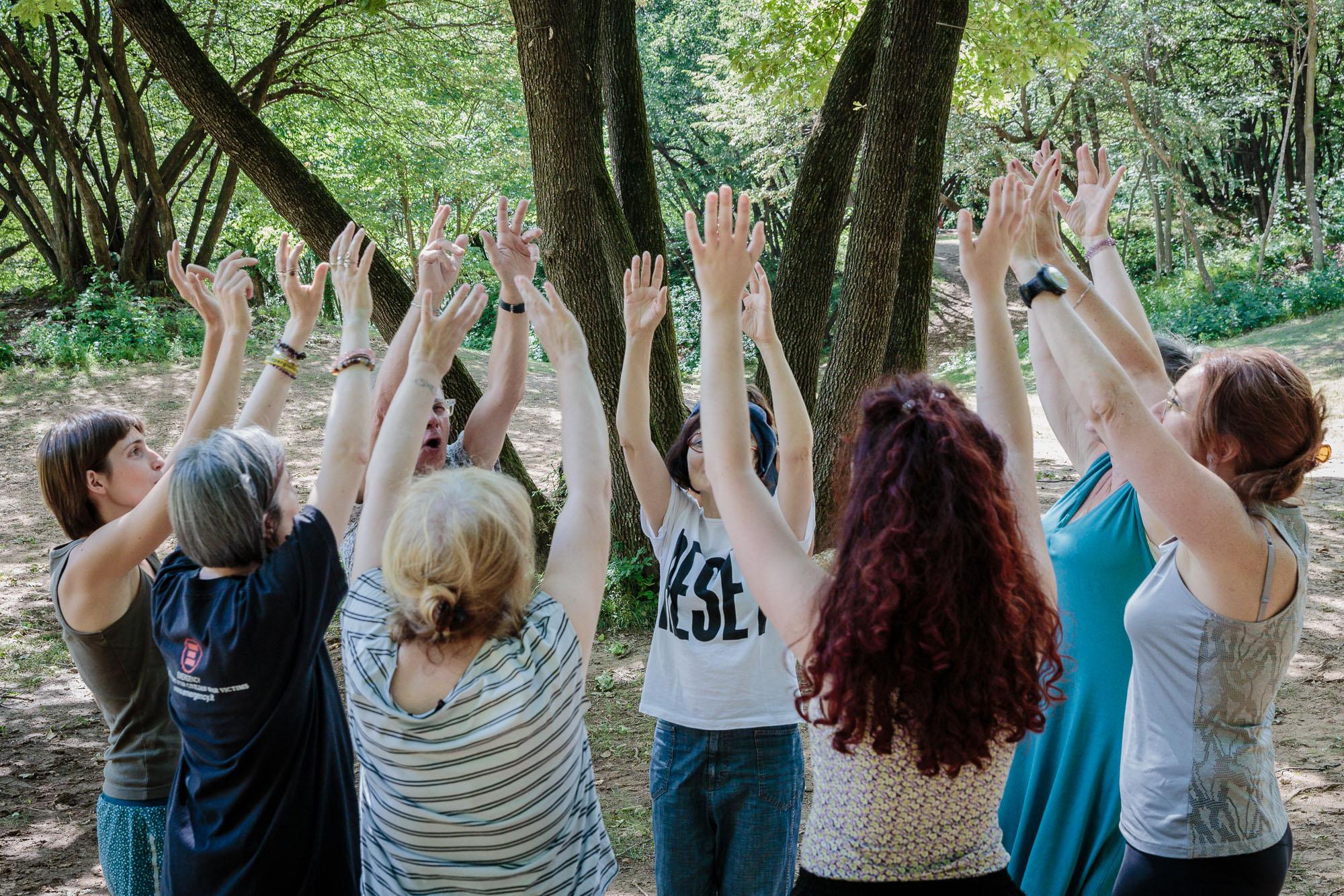 Improvvisazione teatrale. Seminario di teatro nel verde