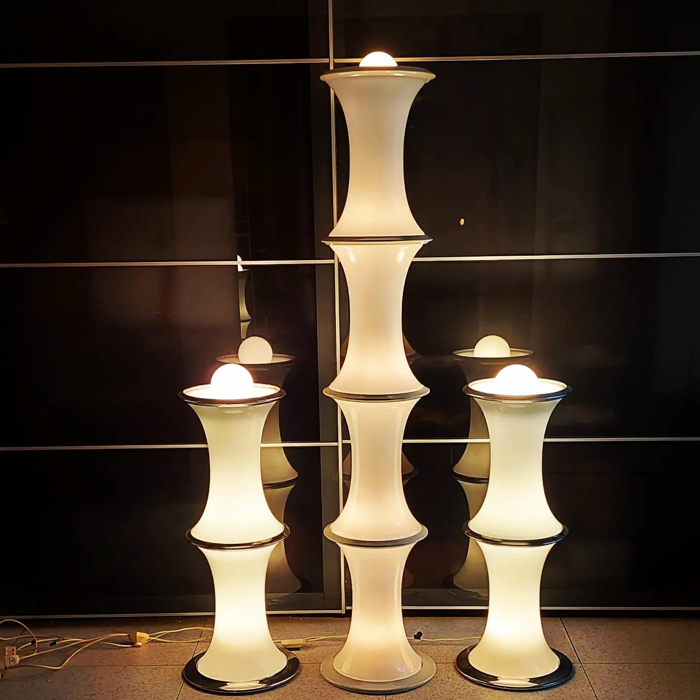 Lampada Tronconi mod. bamboo a 4 elementi