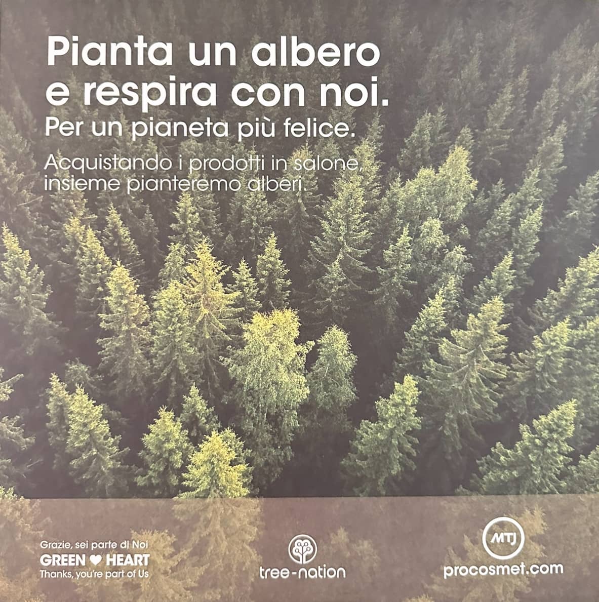 si utilizzano prodotti naturali e sostenibili