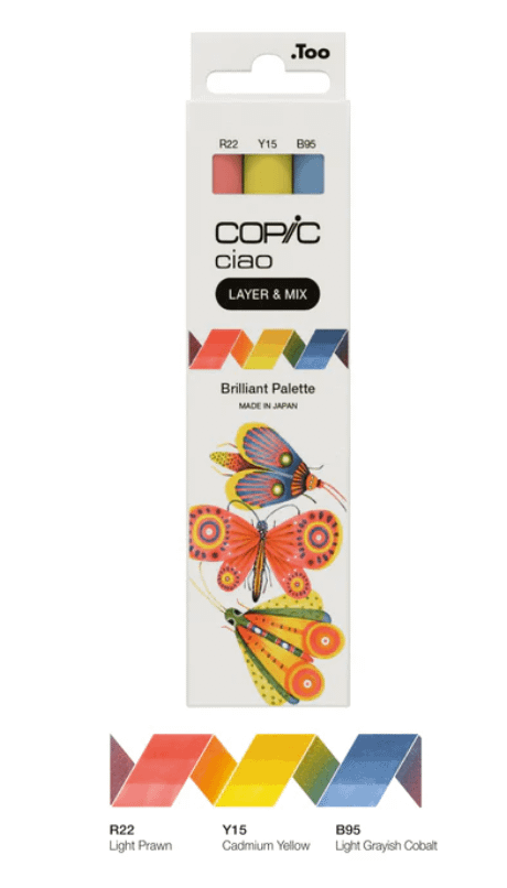 Copic - Copic Ciao Layer & Mix - Brilliant Palette