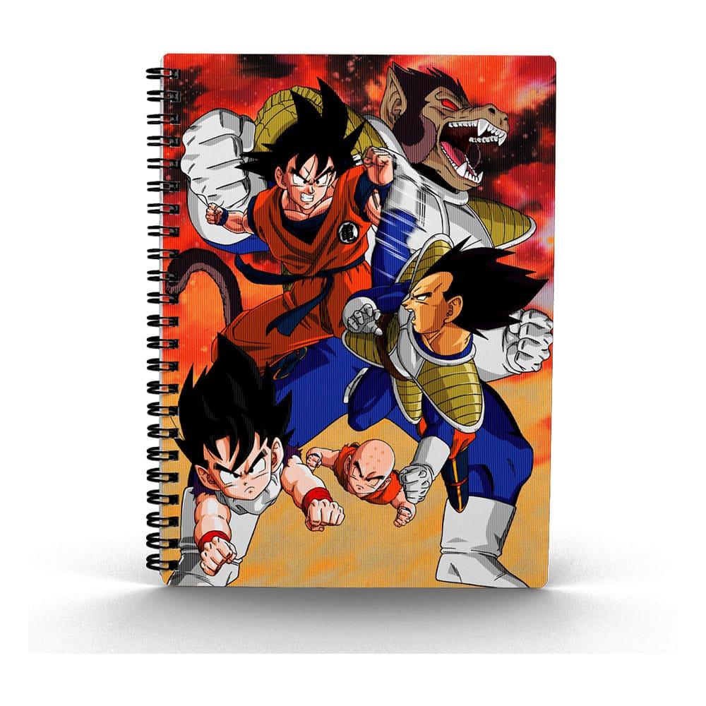 Quaderno 3D Dragon Ball - Goku vs Vegeta