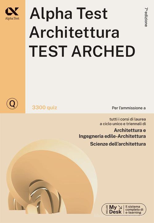 ALPHA TEST  -  AREA UMANISTICA - ARCHITETTURA ARCHED. 3300 QUIZ 2024/2025