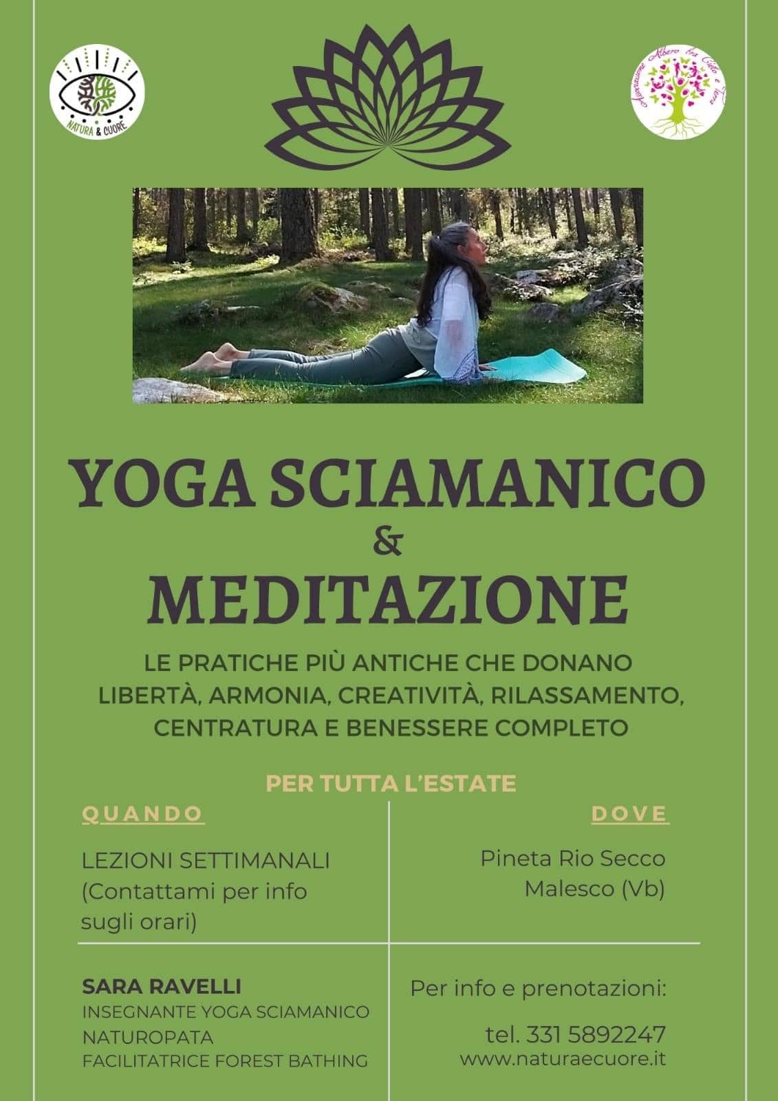 yoga sciamanico, valle vigezzo, meditazione