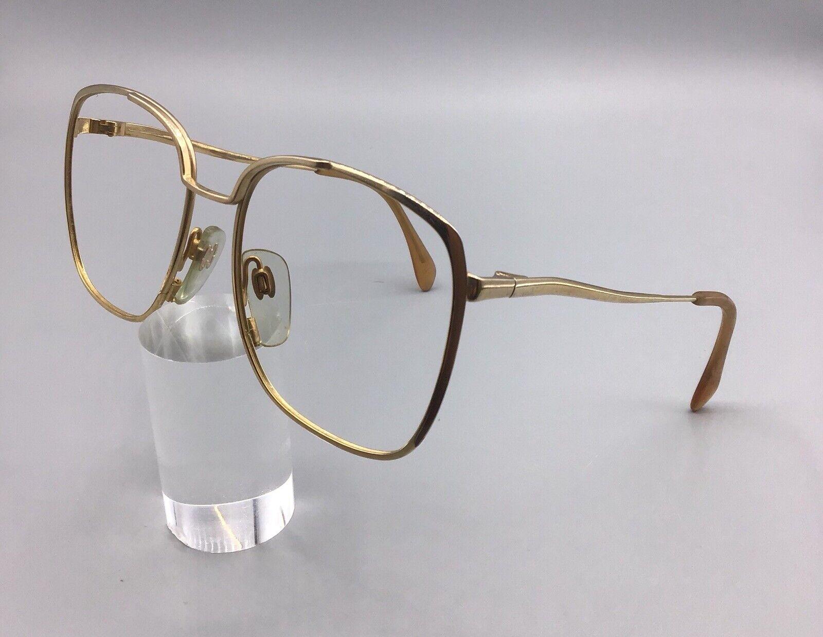 Metzler Germany 7175 occhiale vintage brillen lunettes frame gold laminated