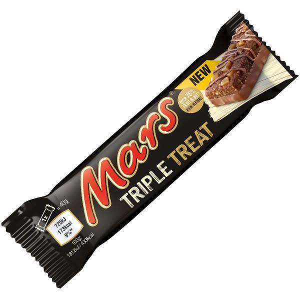 001 Mars Triple Treat – Barretta di cioccolato e frutta secca