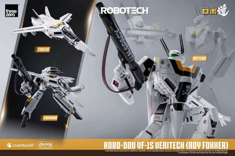 ThreeZero VF-1S VERITECH Roy Fokker MACROSS Robo-Dou ROBOT FIGURE