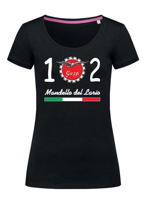 T-shirt 102' donna nera