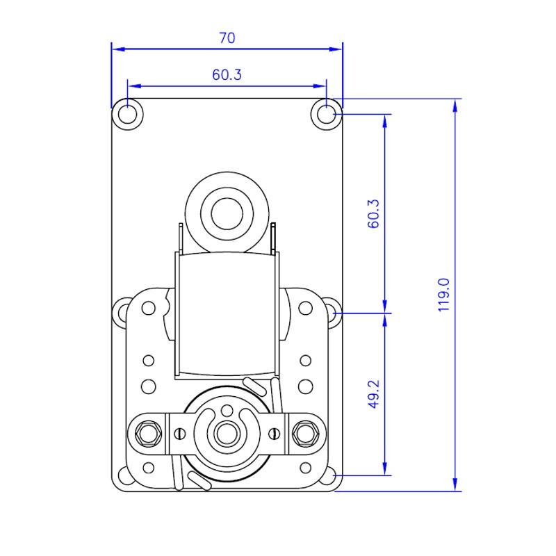 14702002 Motoriduttore Mellor per stufe e caldaie  a pellet ,  Velocità: 1,5 rpm.