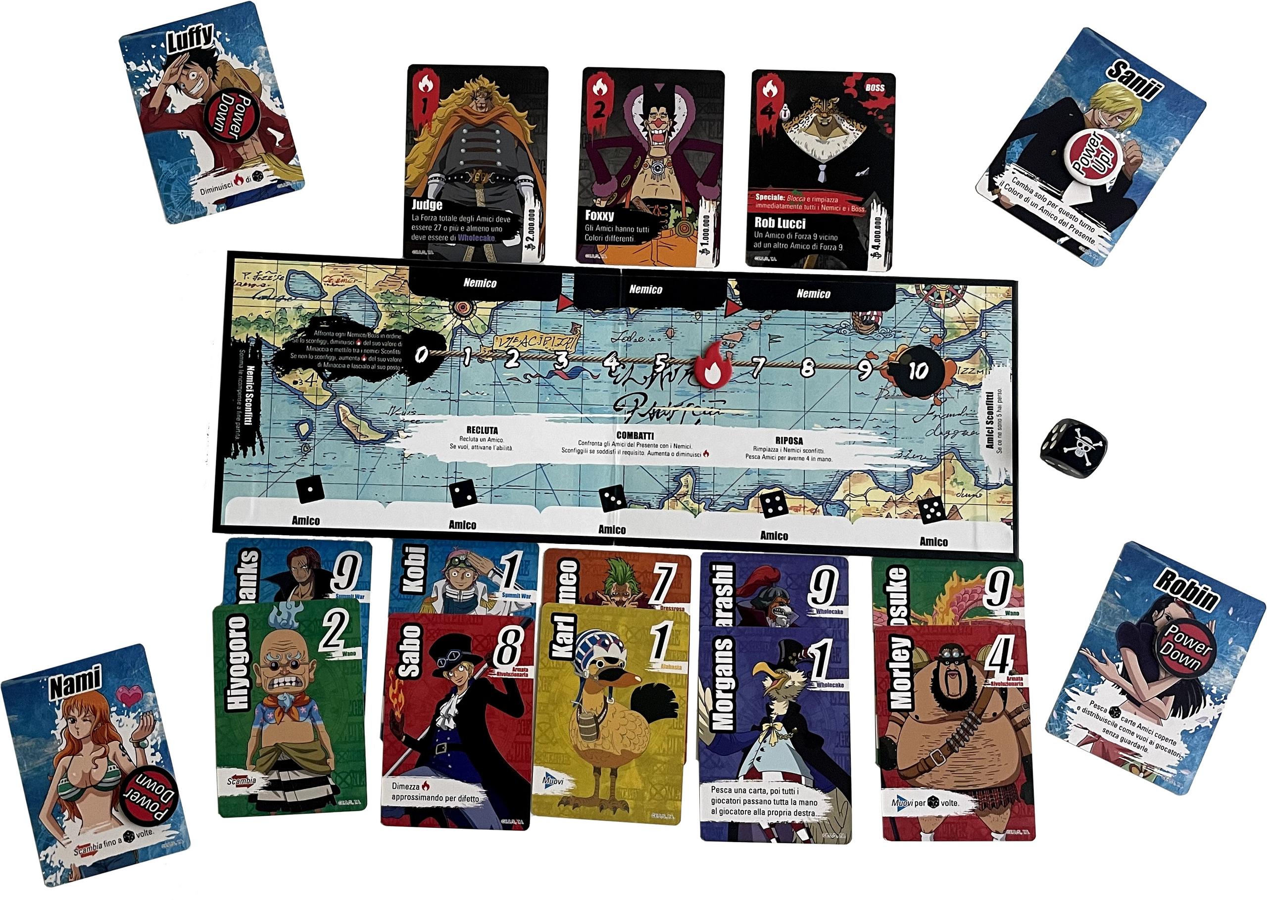 One Piece: Nakama - Amici e Nemici - Gioco da Tavolo