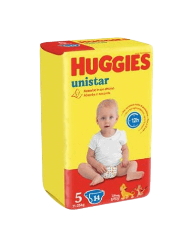 Huggies Unistar taglia 5 - 15 pannolini