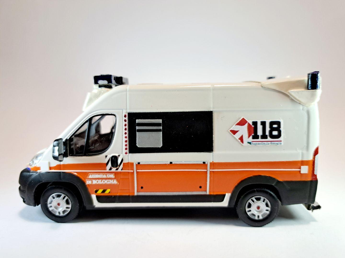 FIAT DUCATO X250 118 BOLOGNA SOCCORSO