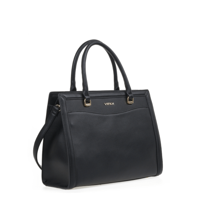 VerdeFashion Borsa da donna doppio manico 16-7547