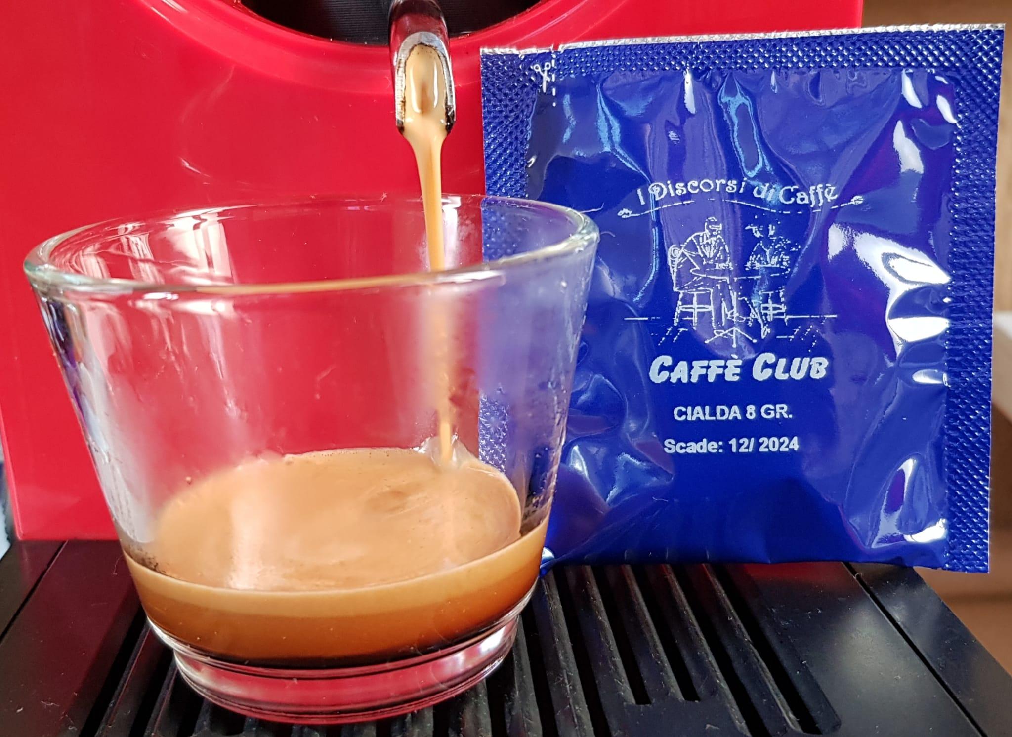 CAFFE' CLUB (100 PZ) IN CIALDE FILTRO CARTA