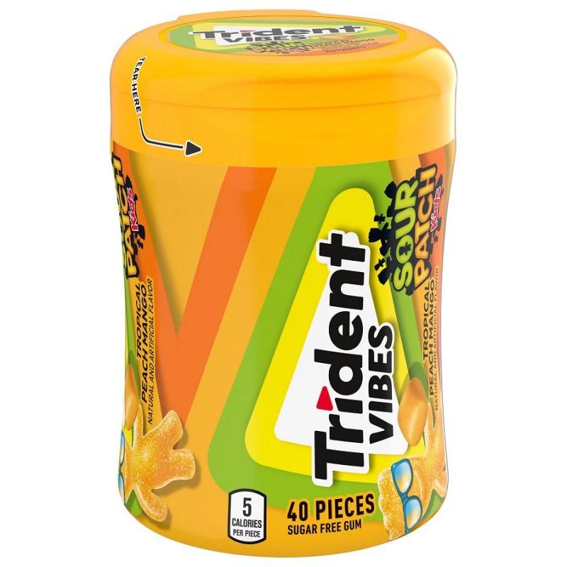 Trident Sour Patch Tropical Peach Mango