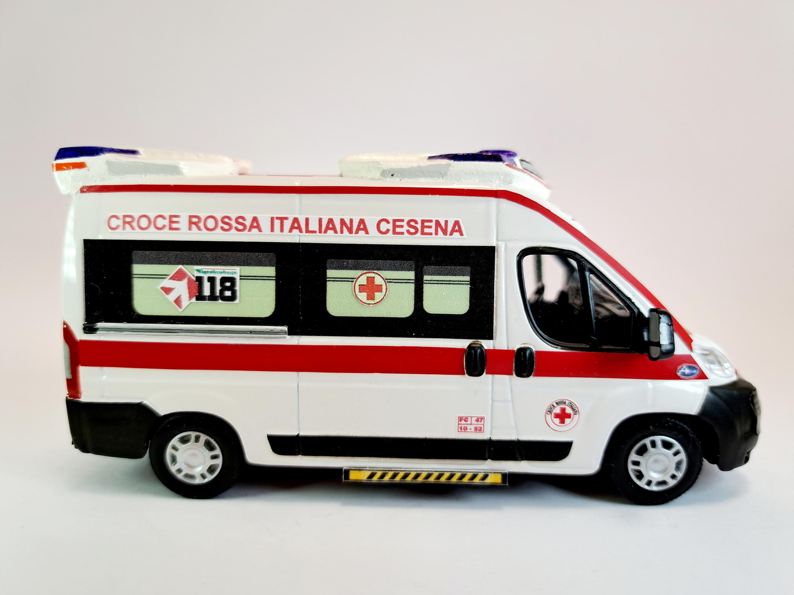 FIAT DUCATO X250 CROCE ROSSA ITALIANA CESENA