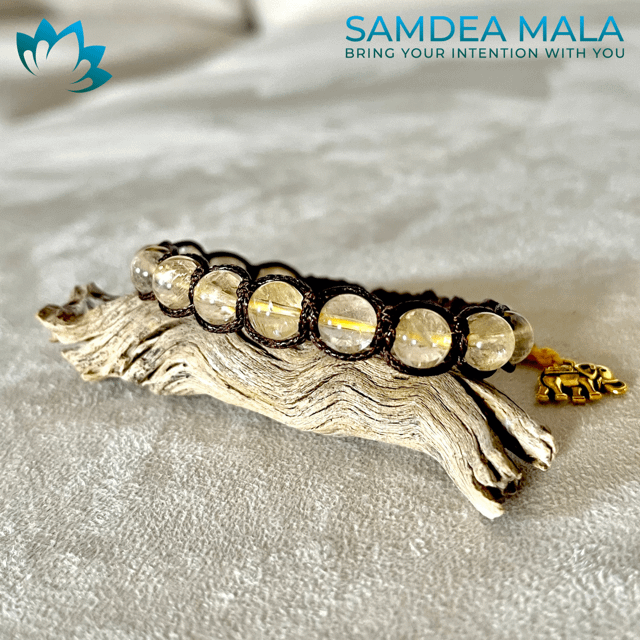 Samdea Mala, bracciali personalizzati, tamashii, shamballa, quarzo citrino, Gemelli segno zodiacale