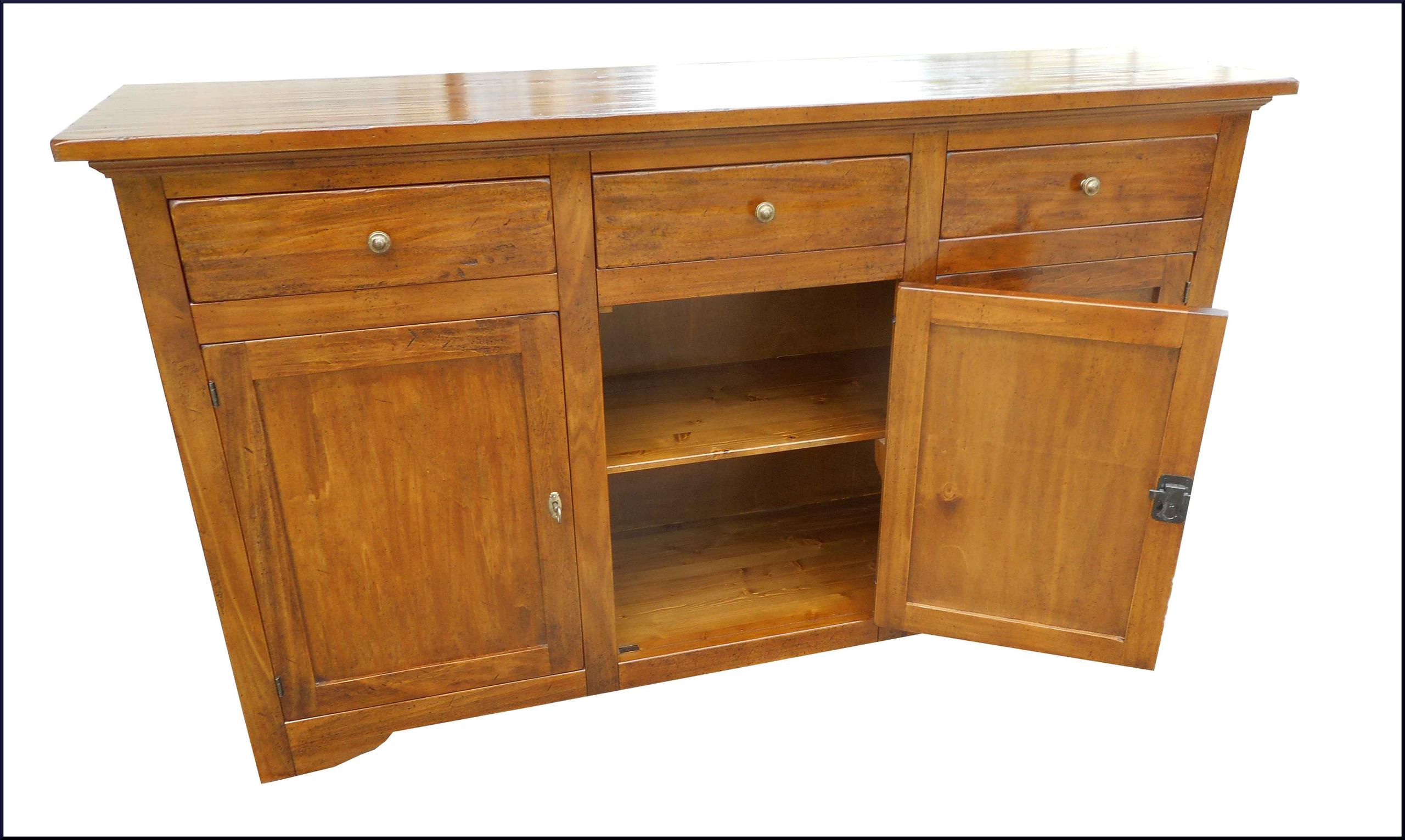 Credenza classica tre ante finitura antiquariato