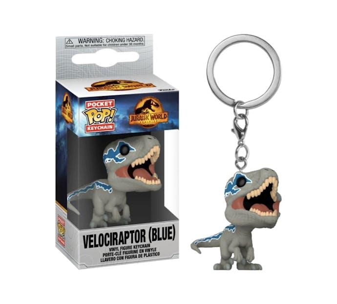 Pocket Pop Velociraptor - Blue