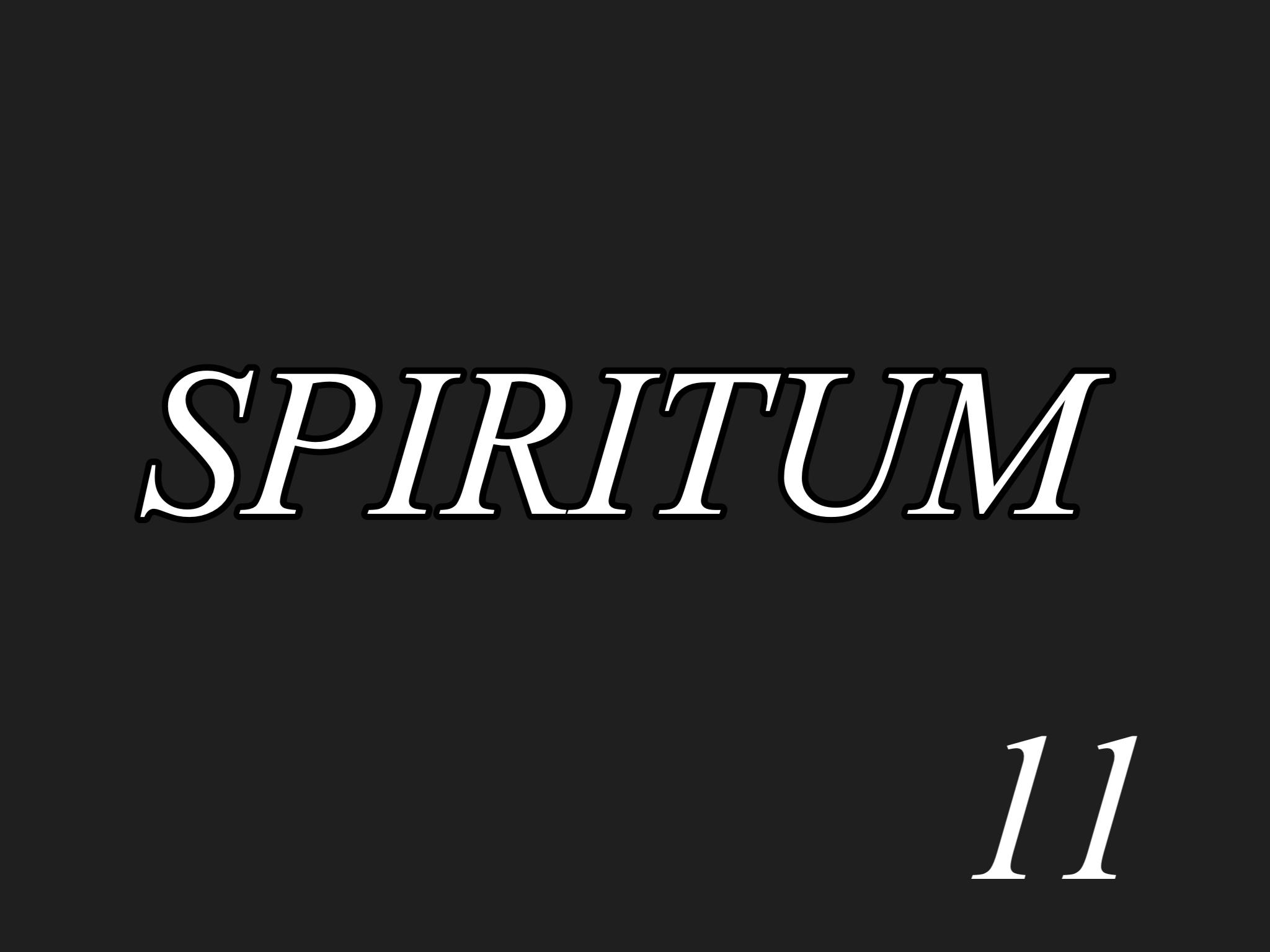 SPIRITUM 11 ESSENZA