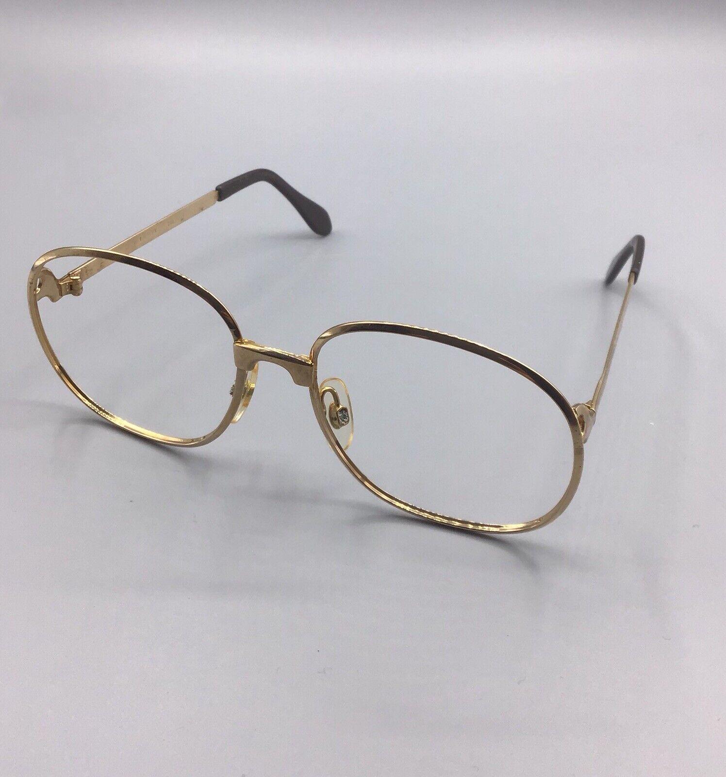 metalflex occhiale vintage eyewear frame brillen lunettes gold oro