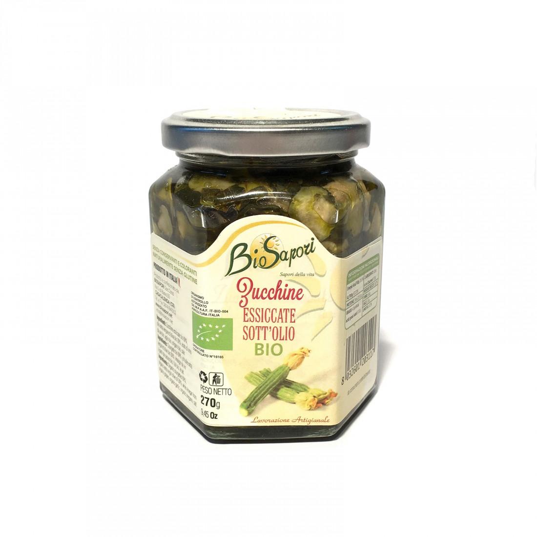 ZUCCHINE ESSICCATE BIO SOTT'OLIO