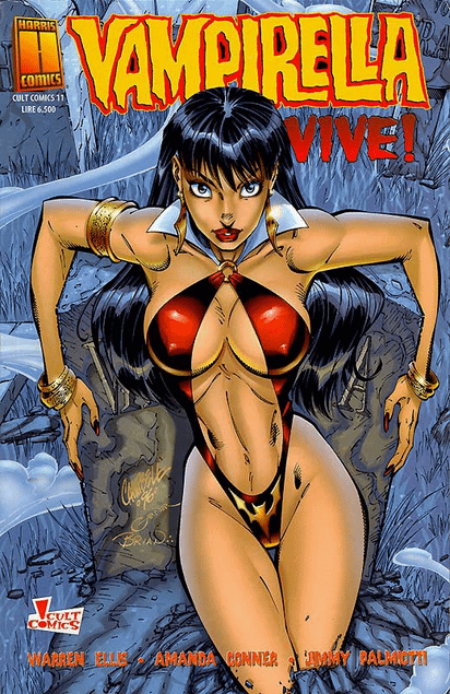 VAMPIRELLA VIVE! CULT COMICS #11 - PANINI COMICS (1999)