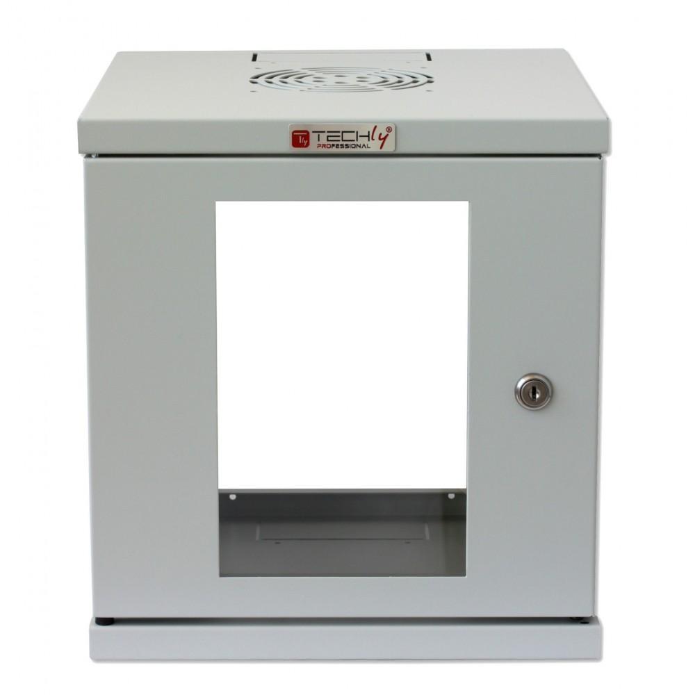 Armadio Rack 10" a muro 6 unità Grigio