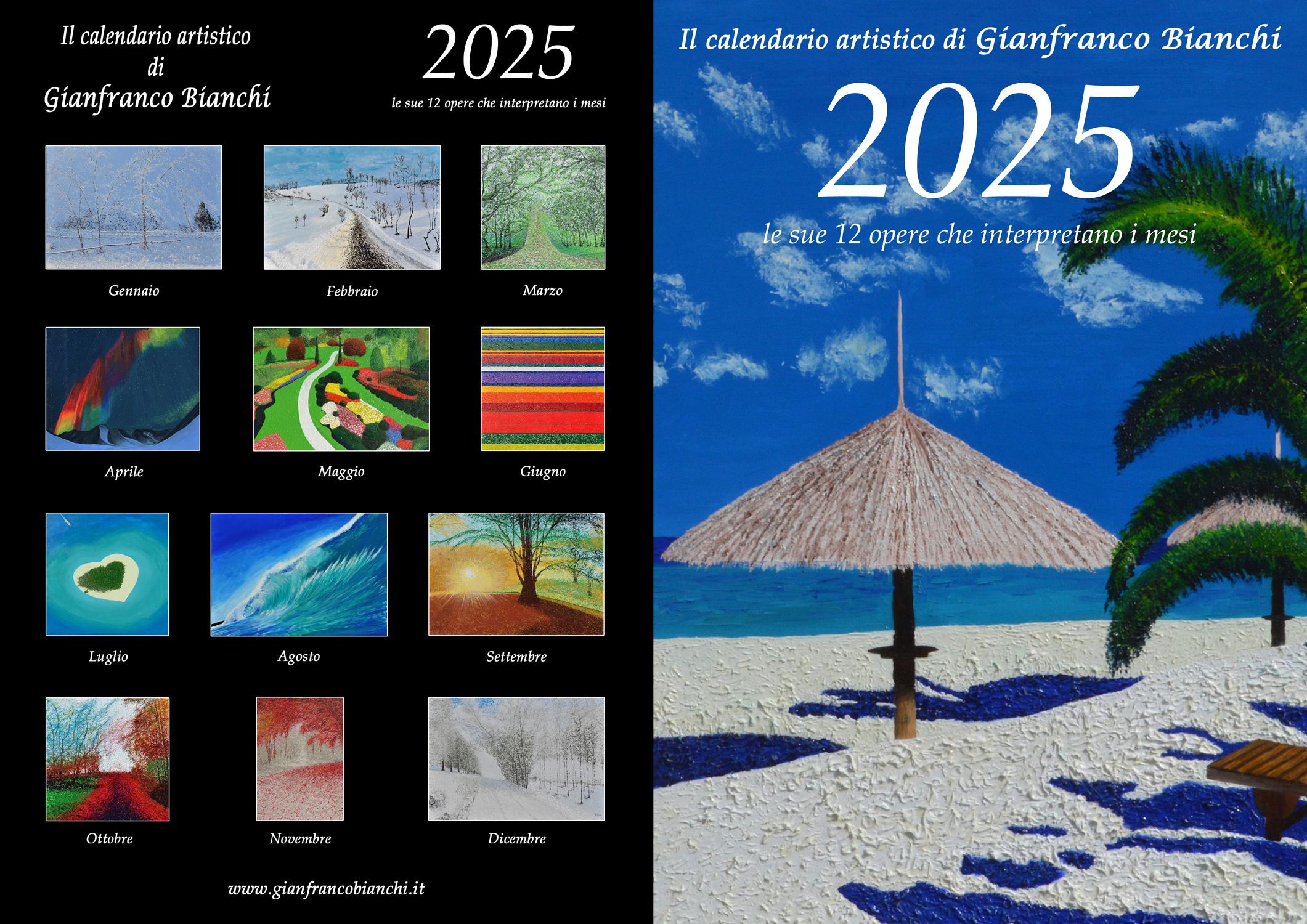 Calendario 2025 I MESI E LE STAGIONI