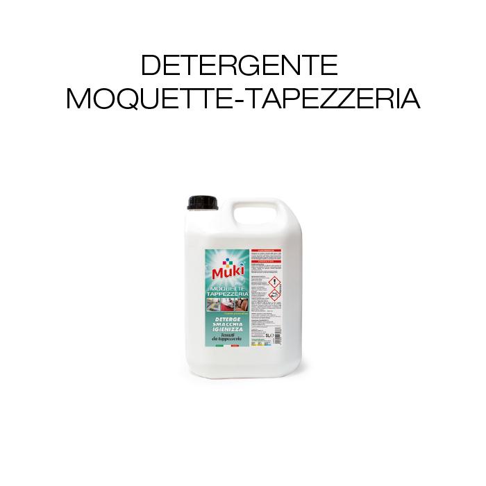 Detergente per la pulizia dello sporco e delle macchie sui tessuti da tappezzeria vari.