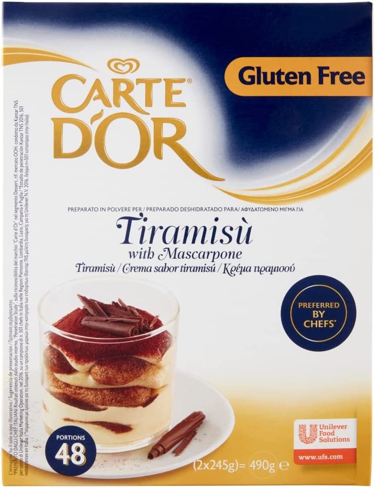 Carte d’Or preparato per Tiramisù - 2 x 490g