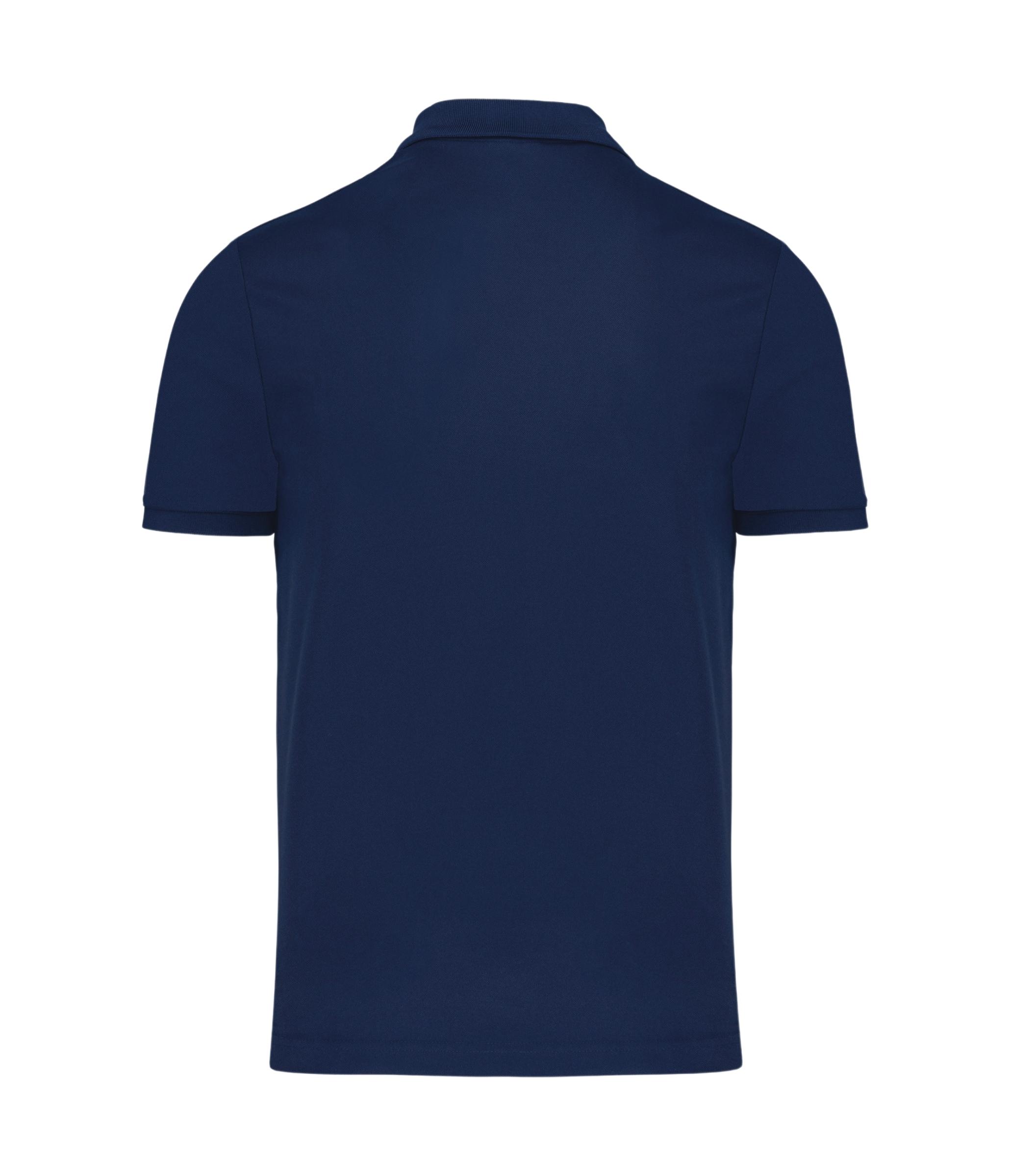 Polo piquè manica corta sporty navy