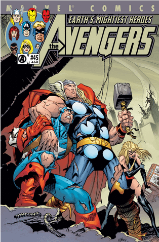 AVENGERS #42#43#44#45 - MARVEL COMICS (2001)