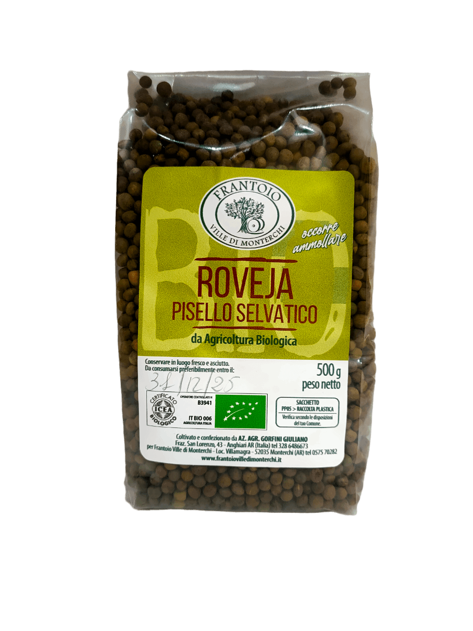 Roveja pisello selvatico bio 500gr