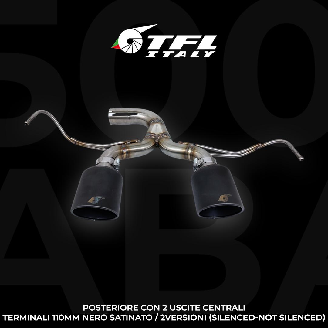 Fiat 500 ABARTH - Full Exhaust System - TFL ITALY