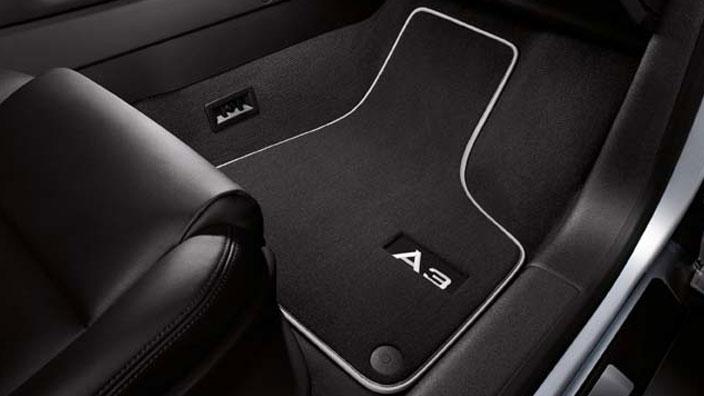 Set tappetini in tessuto premium originali Audi A3 8P/Sportback (2004 - 2012)