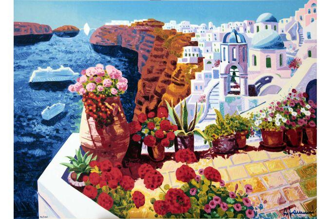 Un sogno di luce intorno a Santorini