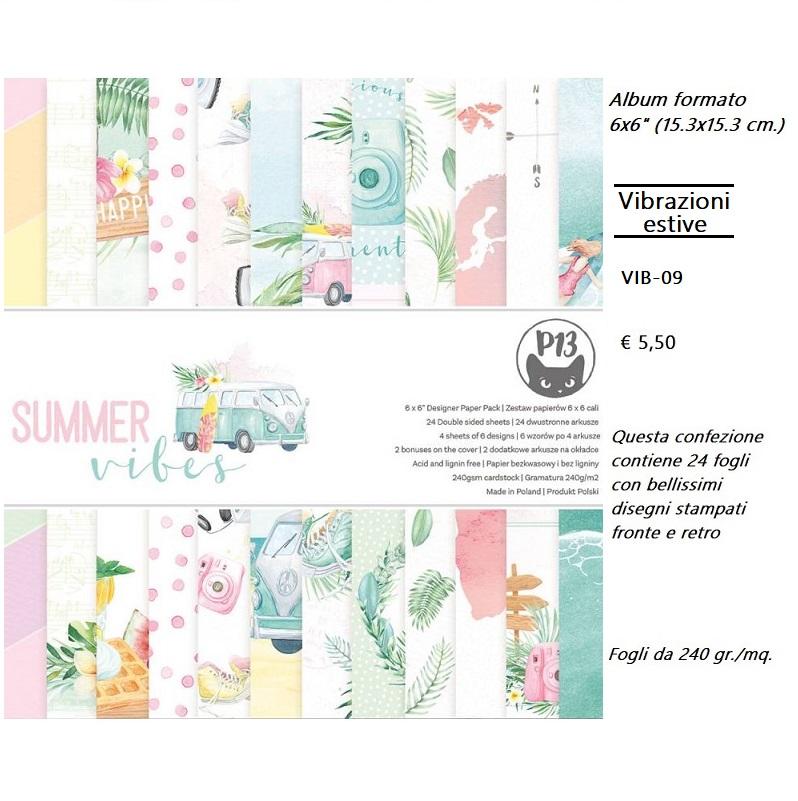 Album per scrapbooking - P13 VIB-09 Vibrazioni estive