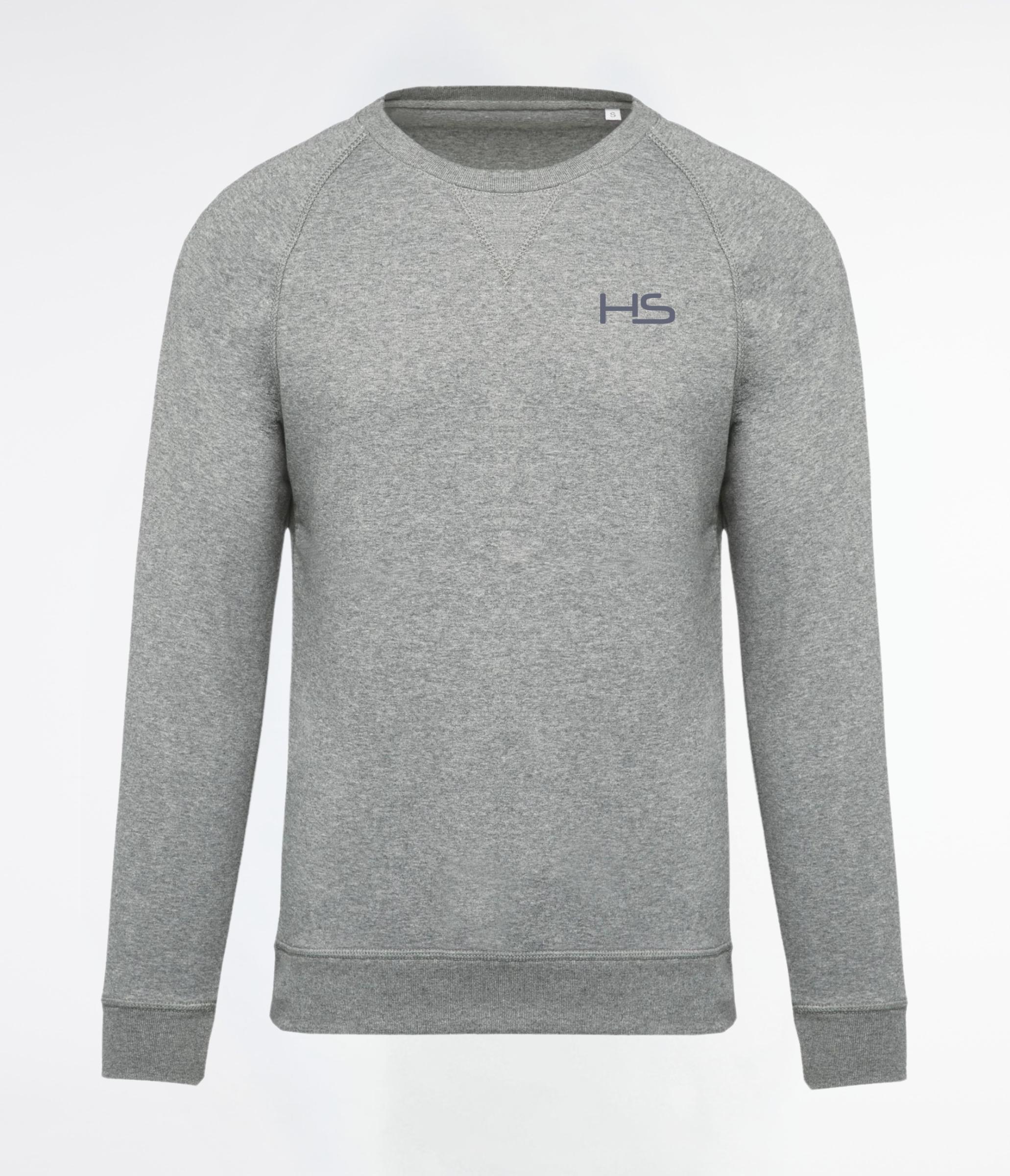 Felpa girocollo grey heather