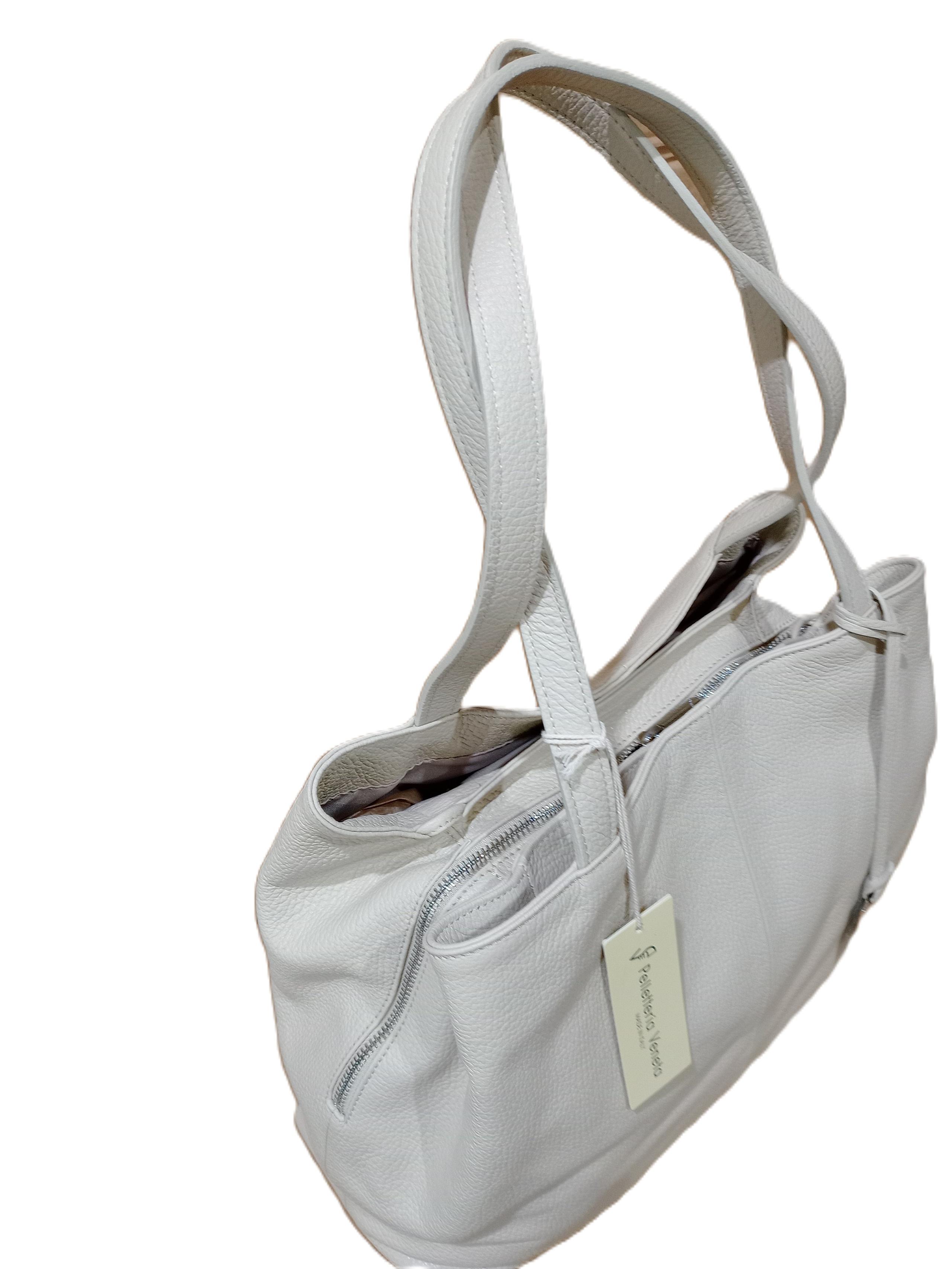 Pelletteria Veneta 24120 borsa donna in pelle modello shopping