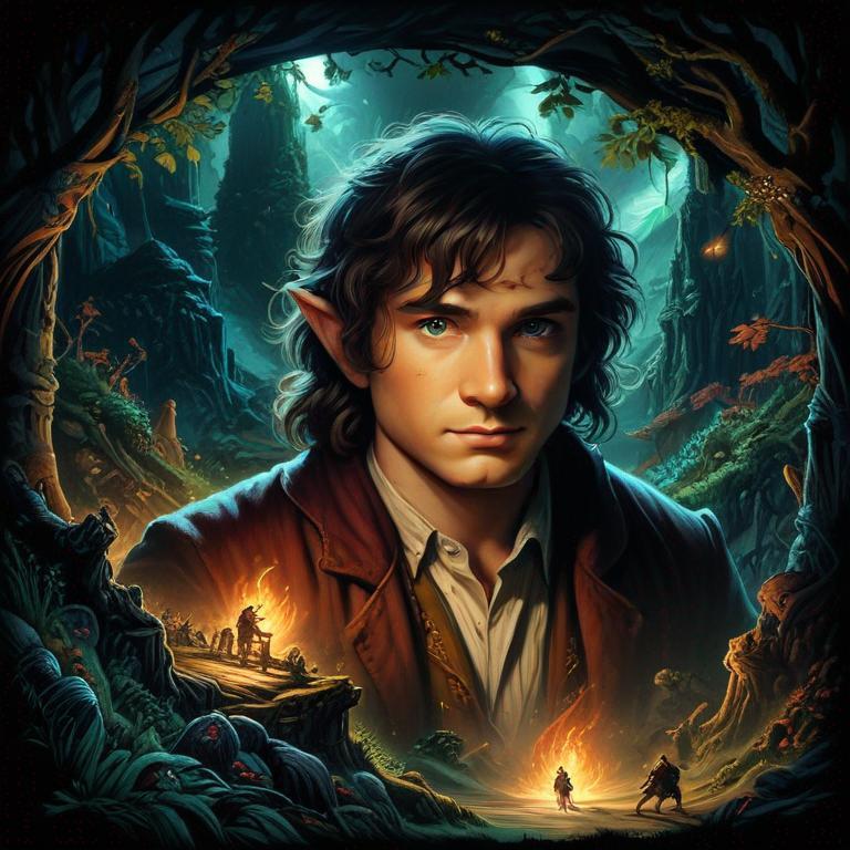 #90 2  LO HOBBIT di J.R.R. TOLKIEN