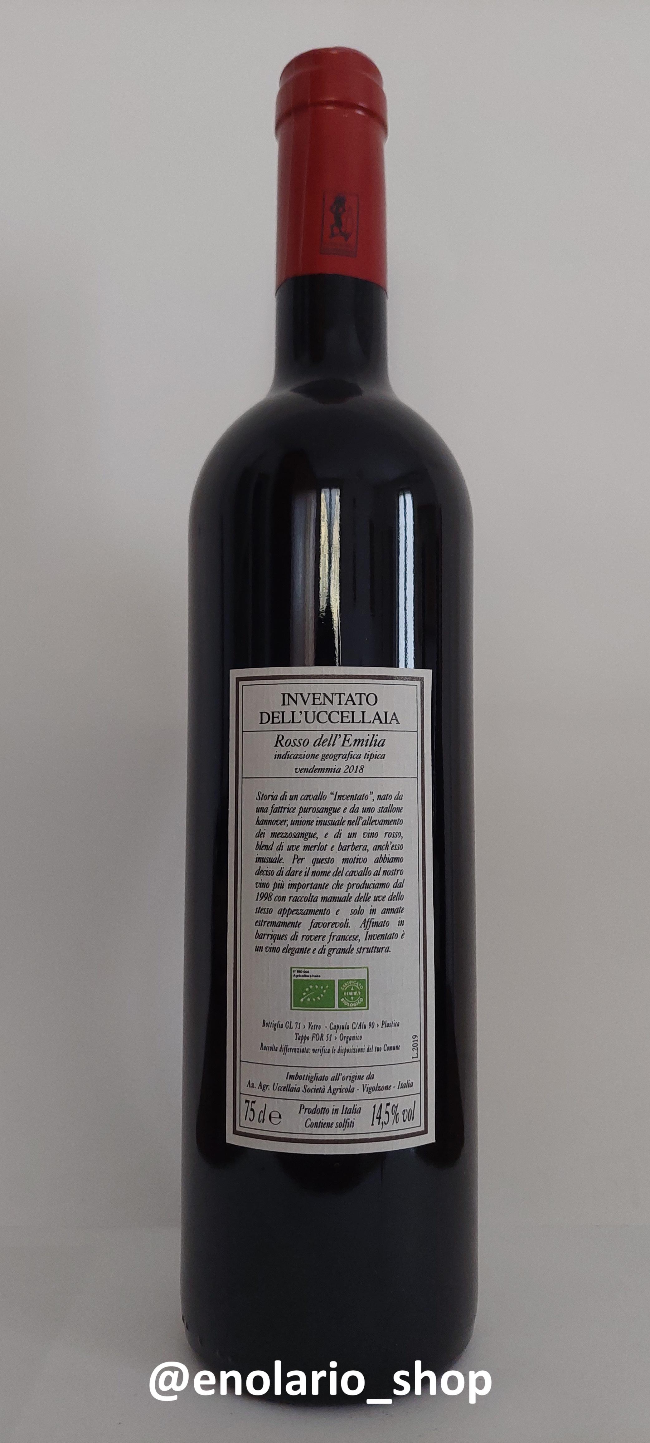 Uccellaia Inventato Riserva 2018
