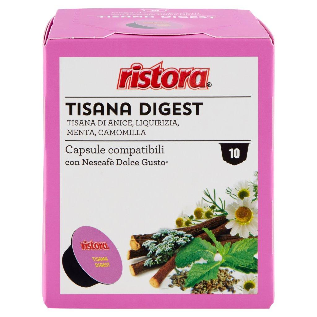 10 capsule tisana digestiva Ristora comp. Dolce Gusto