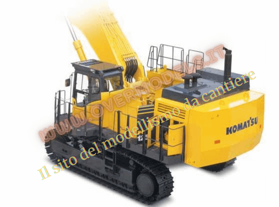 MODELLINO ESCAVATORE CINGOLATO KOMATSU PC1250