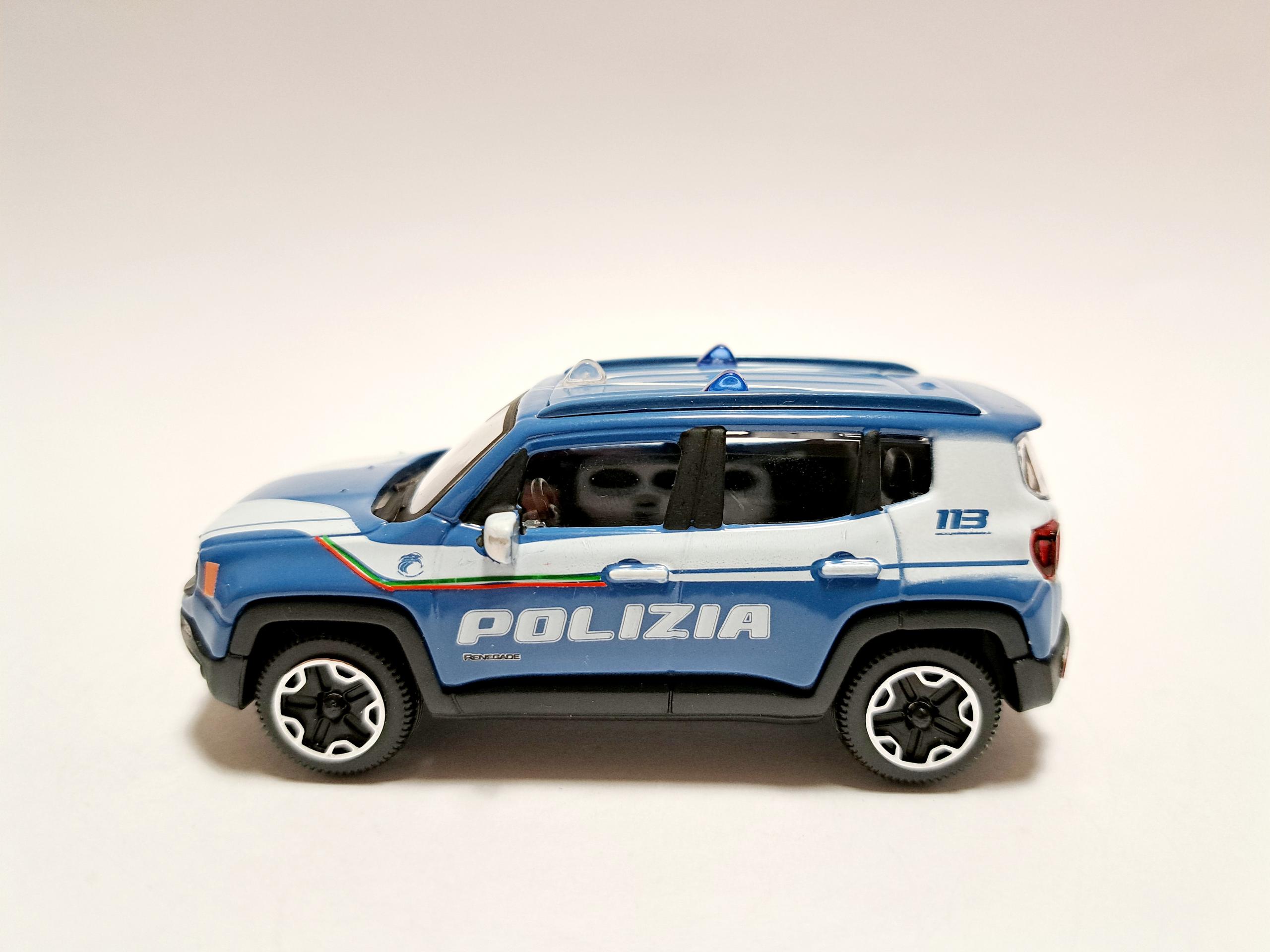 JEEP RENEGADE POLIZIA DI STATO REPARTO PREVENZIONE CRIMINE