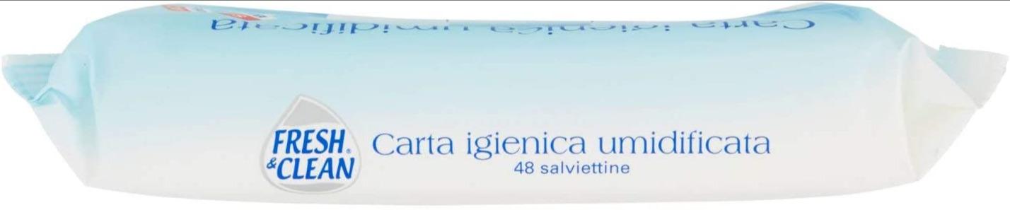 Fresh & Clean Carta Igienica Umidificata 48 salviette