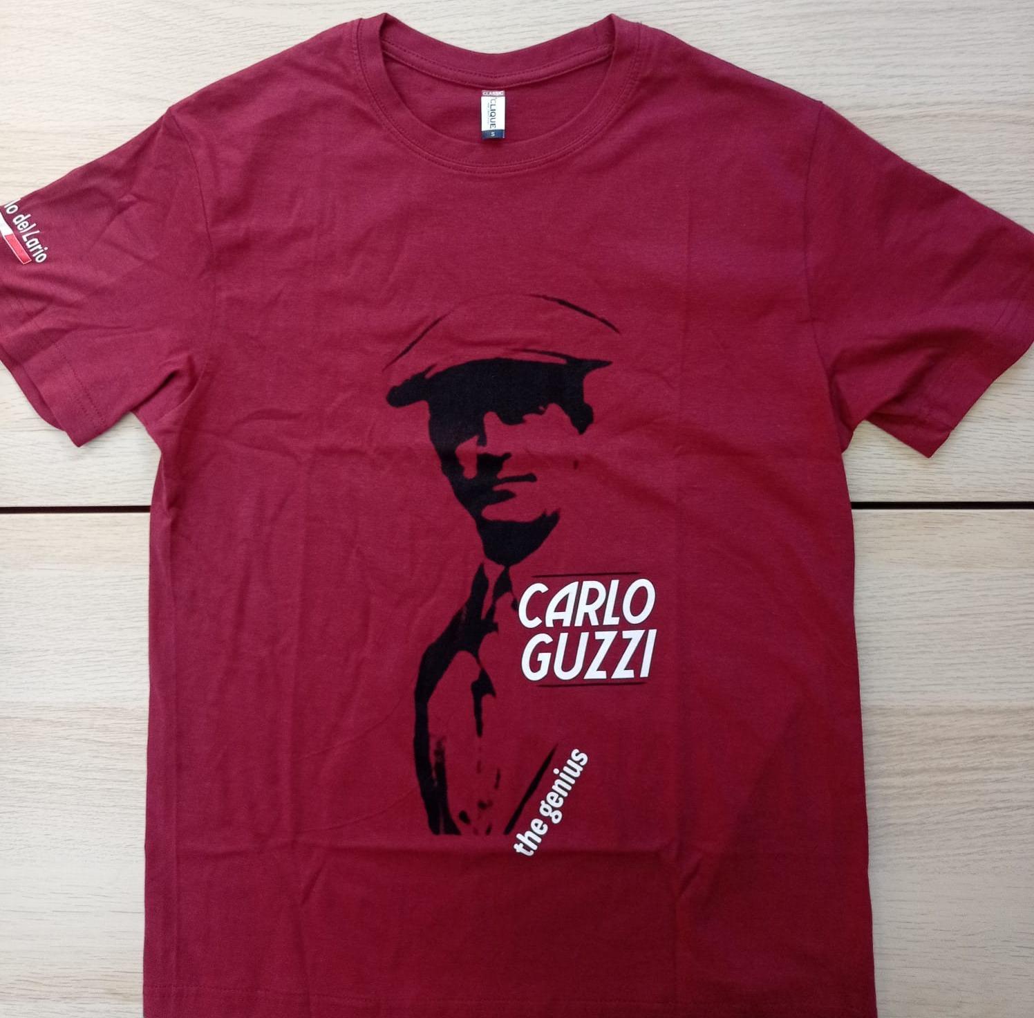 T-shirt Carlo Guzzi bordeaux