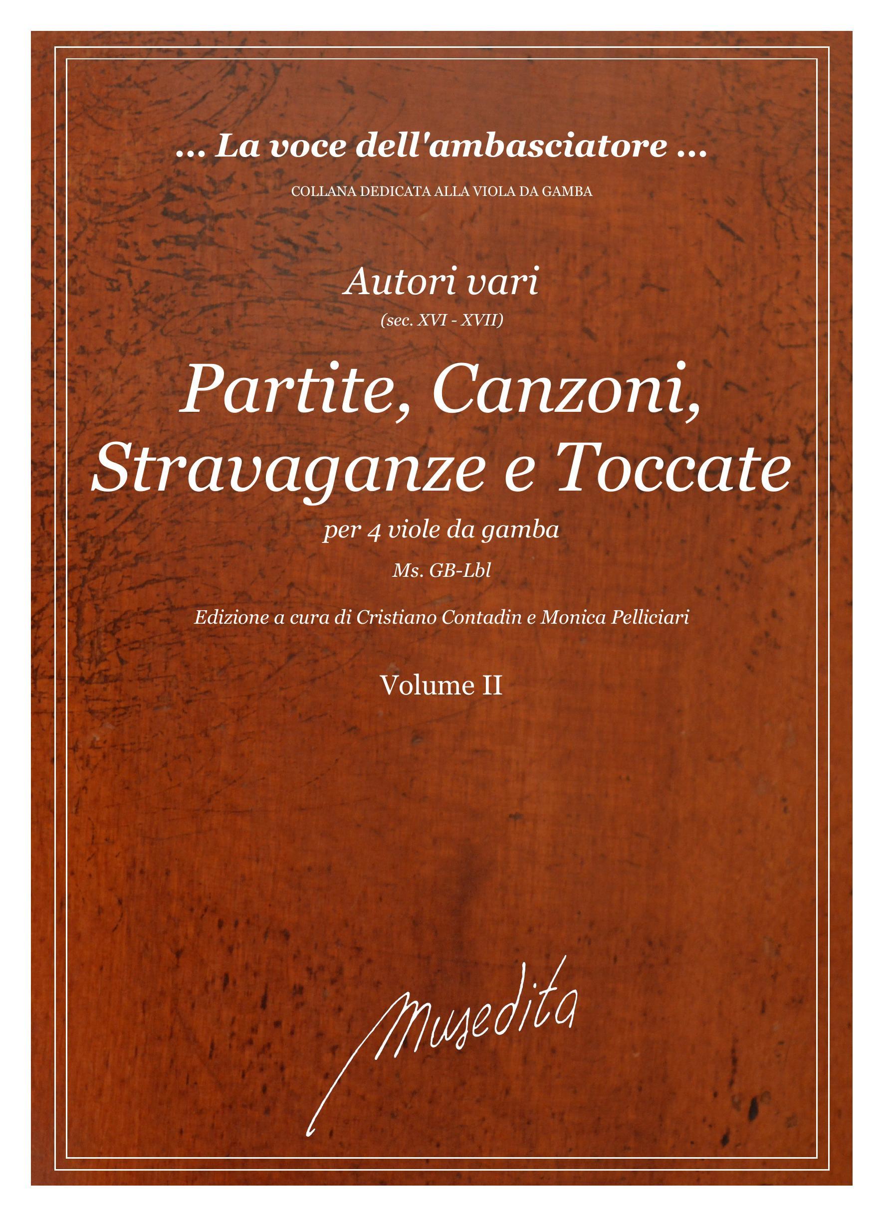 AA VV: Partite, canzoni, stravaganze e toccate (Ms, GB-Lbl, 1617, noto come "ms di Luigi Rossi")