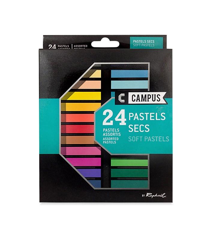 CAMPUS - Soft Pastels - Set 24 pastelli soffici colorati