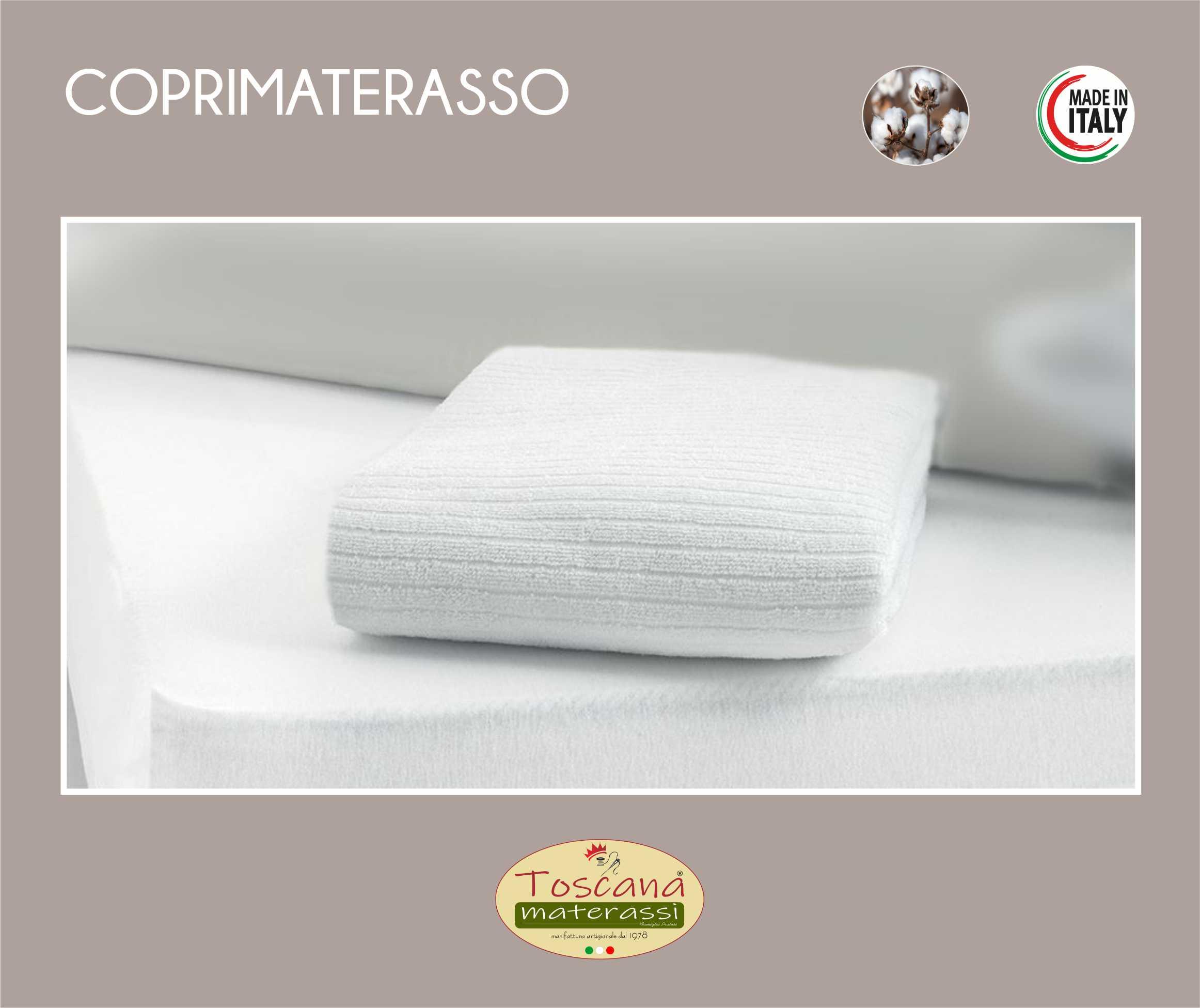 Coprimaterasso Dreams matrimoniale, 100% Made in Italy