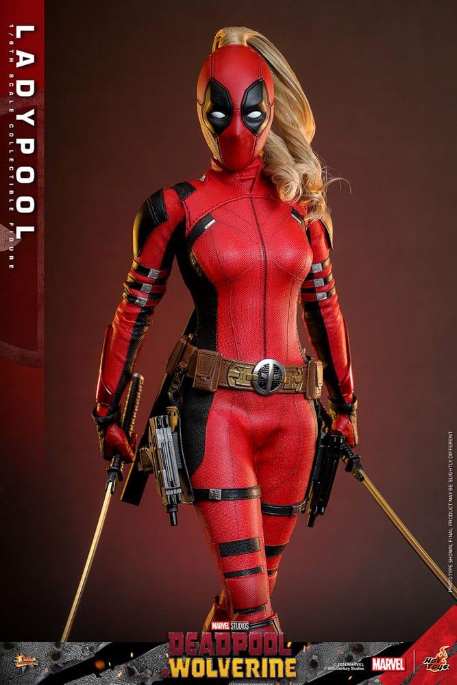 Hot Toys LADYPOOL 1/6 Action FIGURE DEADPOOL & Wolverine